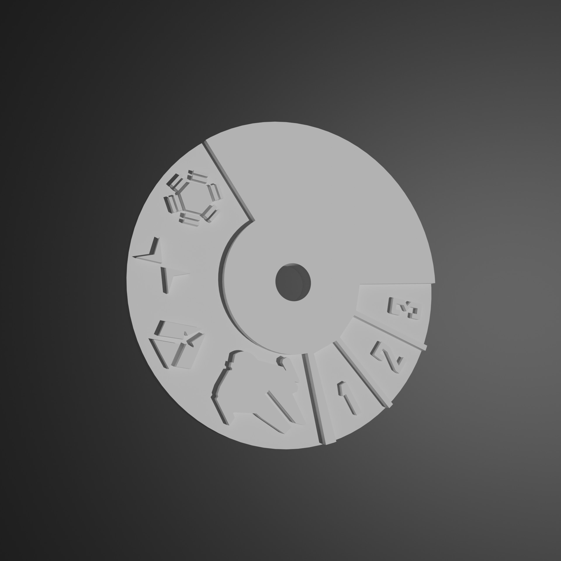 Squadron discs - Space knight starfighter